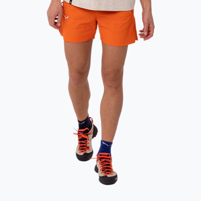 Salewa Lavaredo dámské turistické šortky oranžové 00-0000028038 2