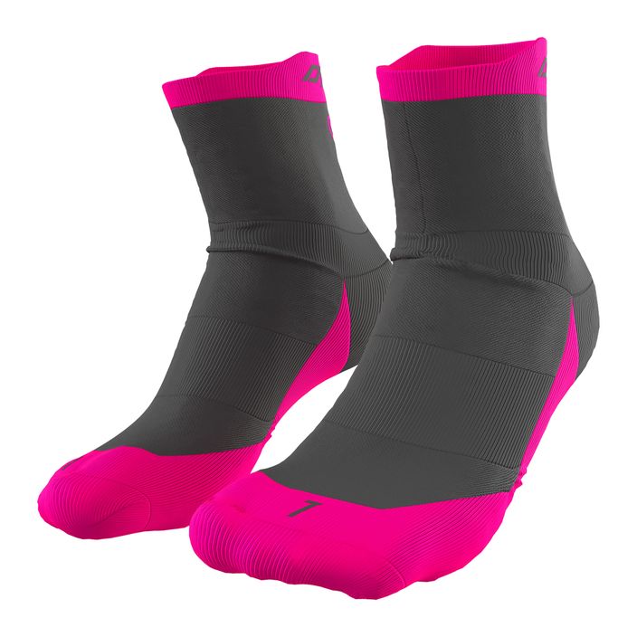 DYNAFIT Transalper růžovo-šedé běžecké ponožky 08-0000071525 2