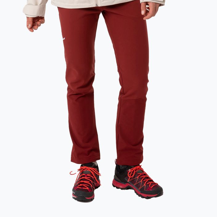 Salewa Dolomia dámské softshellové kalhoty červená 00-0000027936 2
