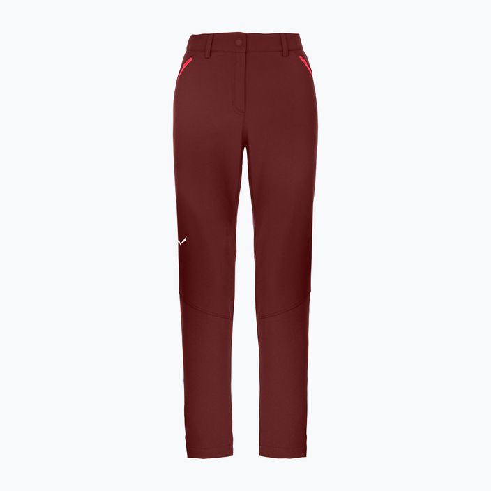 Salewa Dolomia dámské softshellové kalhoty červená 00-0000027936 4