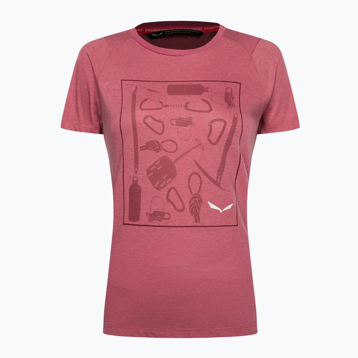 Salewa Pure Box Dry dámské trekové tričko růžové 00-0000028379