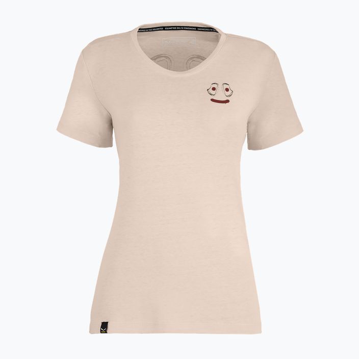 Salewa Lavaredo Hemp Print dámské lezecké tričko beige 00-0000028368 5