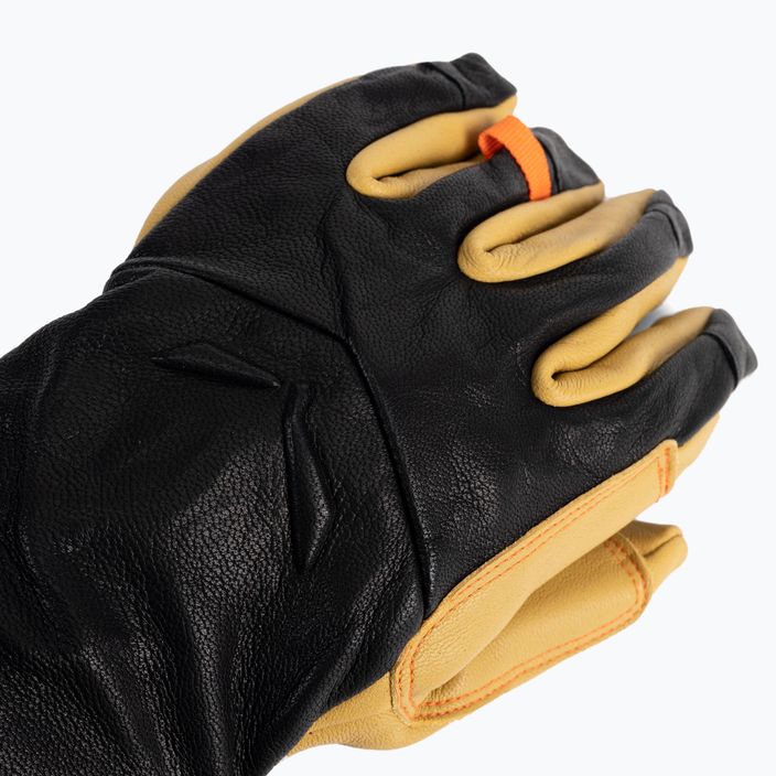 Salewa Ortles Am Leather pánské horolezecké rukavice černé 00-0000028511 4