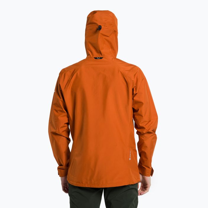 Salewa pánská bunda do deště Puez GTX Paclite oranžová 00-0000028476 3