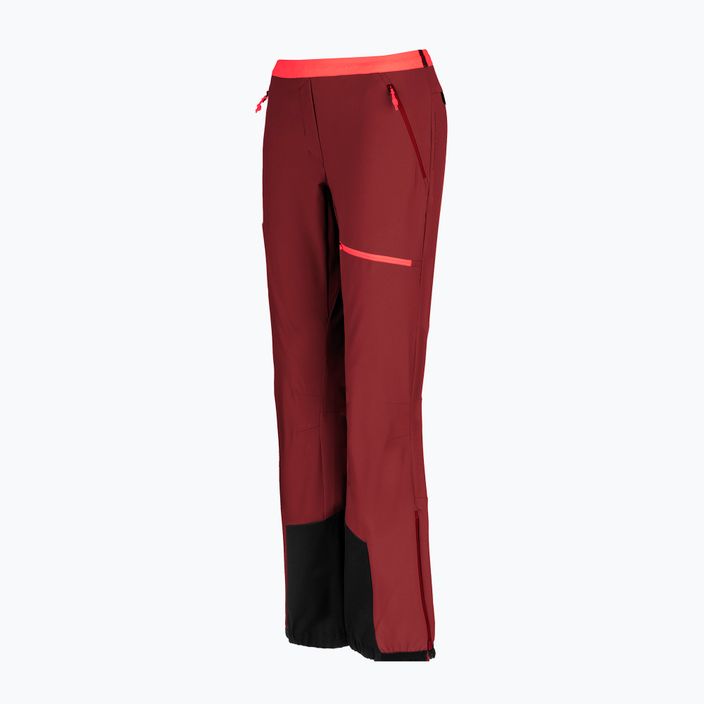 Salewa dámské softshellové kalhoty Sella DST Lights červená 00-0000028475 5