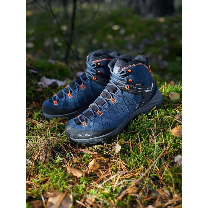 Pánské trekové boty Salewa Alp Trainer 2 Mid GTX blue 00-0000061382 10