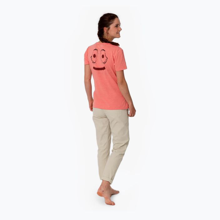 Salewa Lavaredo Hemp Print dámské lezecké tričko růžové 00-0000028368 4