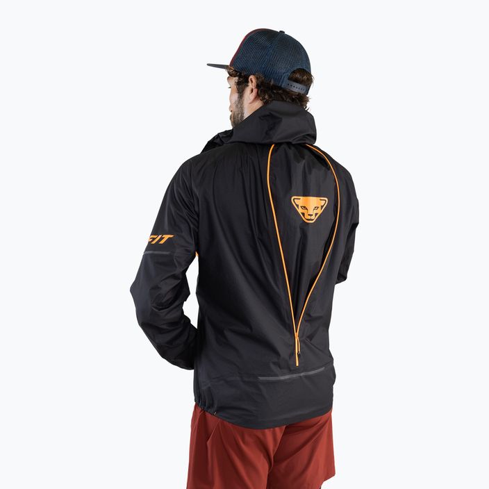 Pánská běžecká bunda DYNAFIT Ultra 3L černo-oranžová 08-0000071754 3