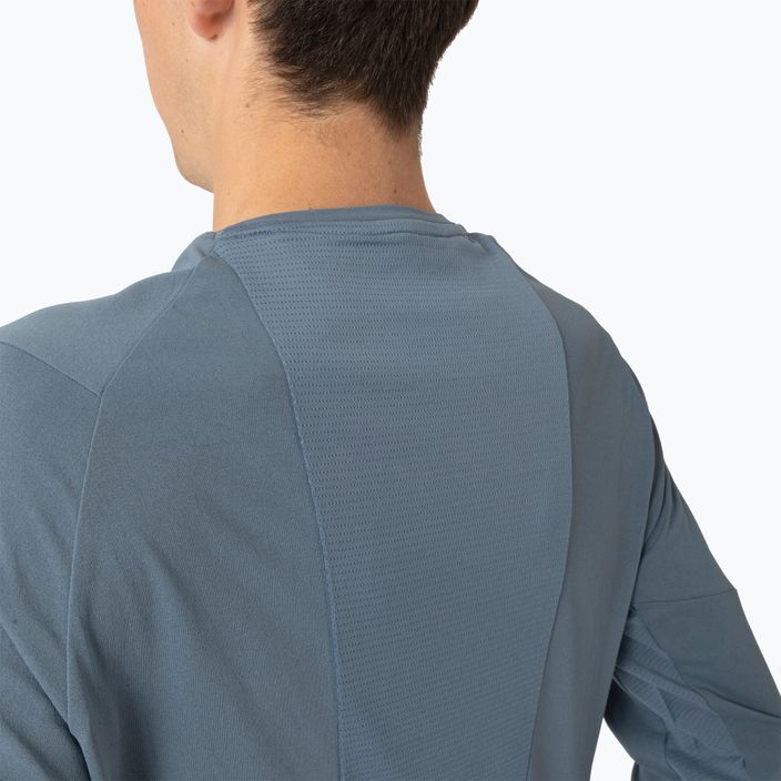 Pánské tričko longsleeve Salewa Pedroc Dry java blue 6