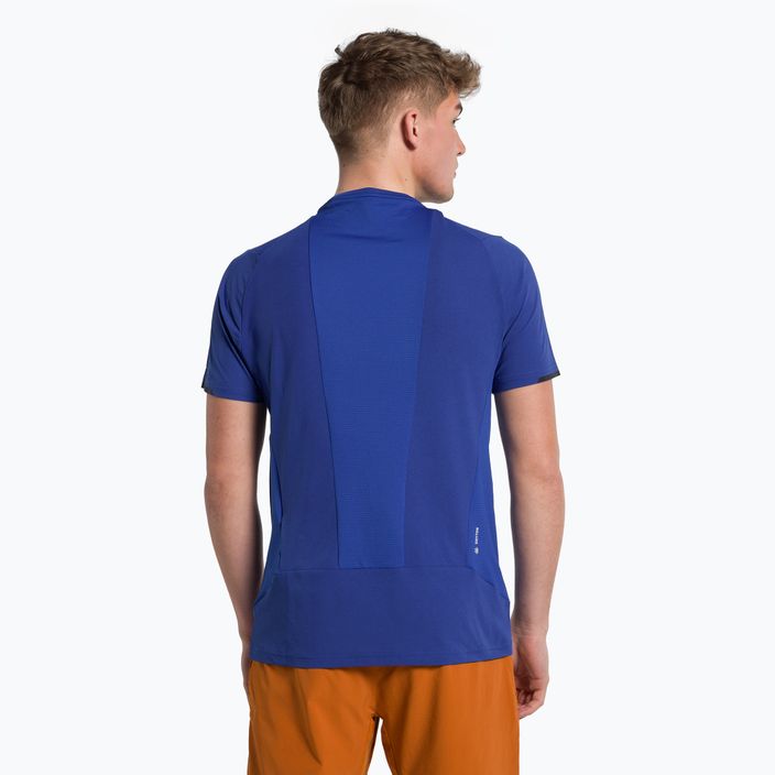 Pánské trekové tričko Salewa Pedroc Dry Hyb modré 00-0000028583 3