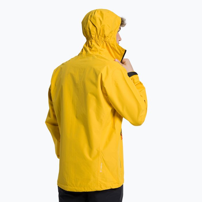 Salewa pánská bunda do deště Puez Aqua 4 PTX 2.5L žlutá 00-0000028615 3