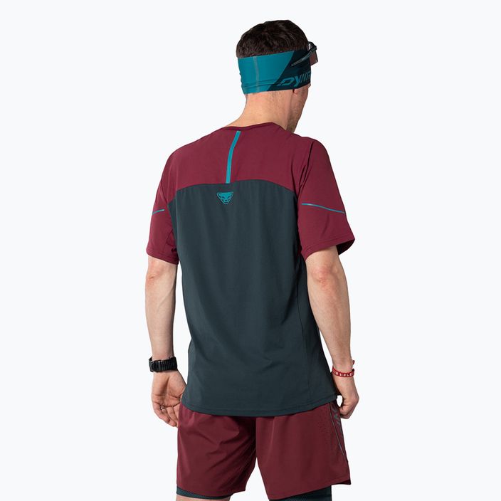 Pánské běžecké tričko DYNAFIT Alpine Pro blueberry/burgundy 3