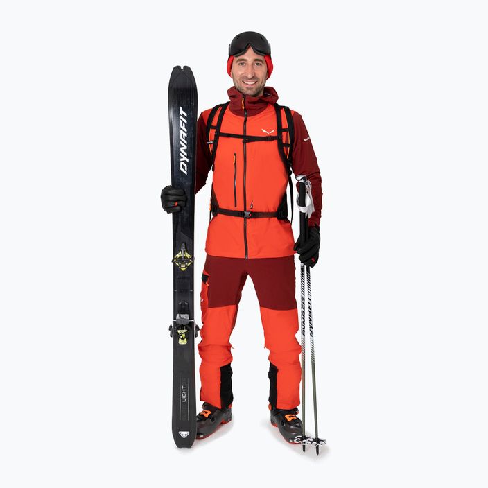 Pánská lyžařská bunda Salewa Sella Dst Hyb syrah 2