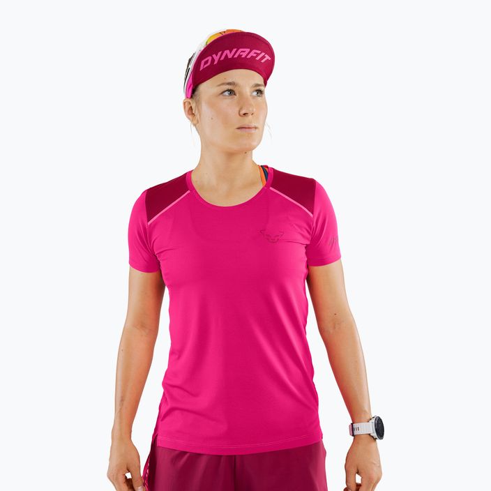Dámské běžecké tričko DYNAFIT Sky růžové 08-0000071650