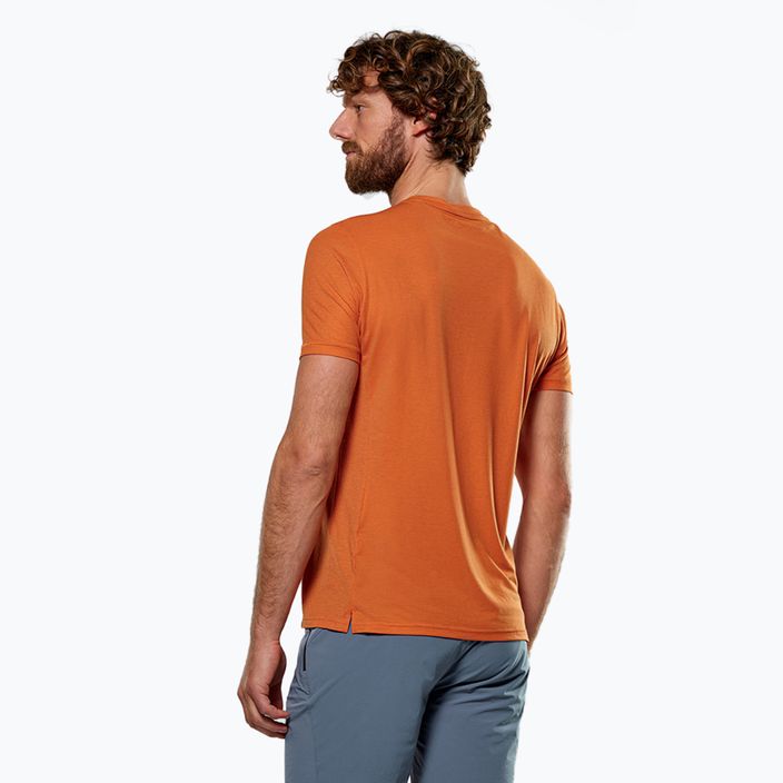 Salewa pánské trekové tričko Puez Dry brunt oranžové 3