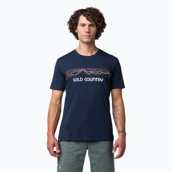 Pánské tričko Wild Country Stamina navy
