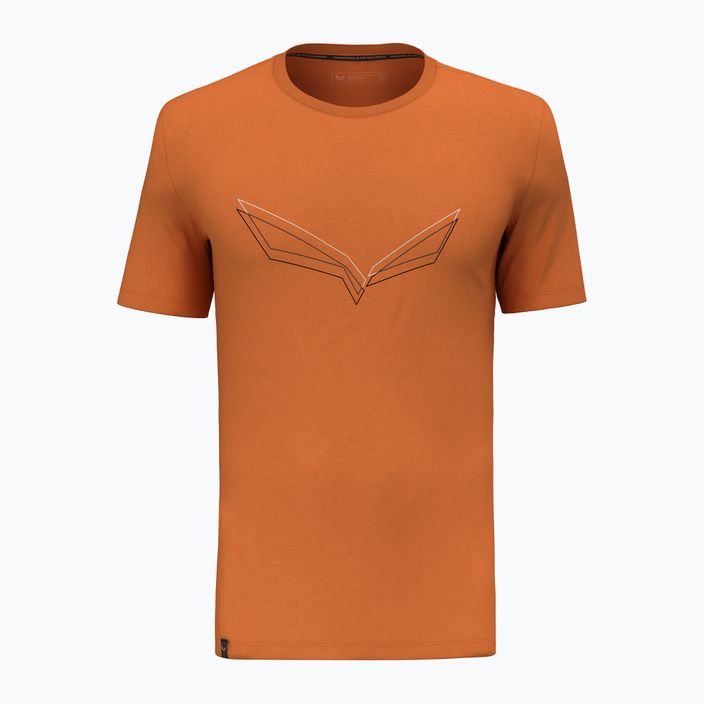 Pánské tričko  Salewa Pure Eagle Frame Dry burnt orange