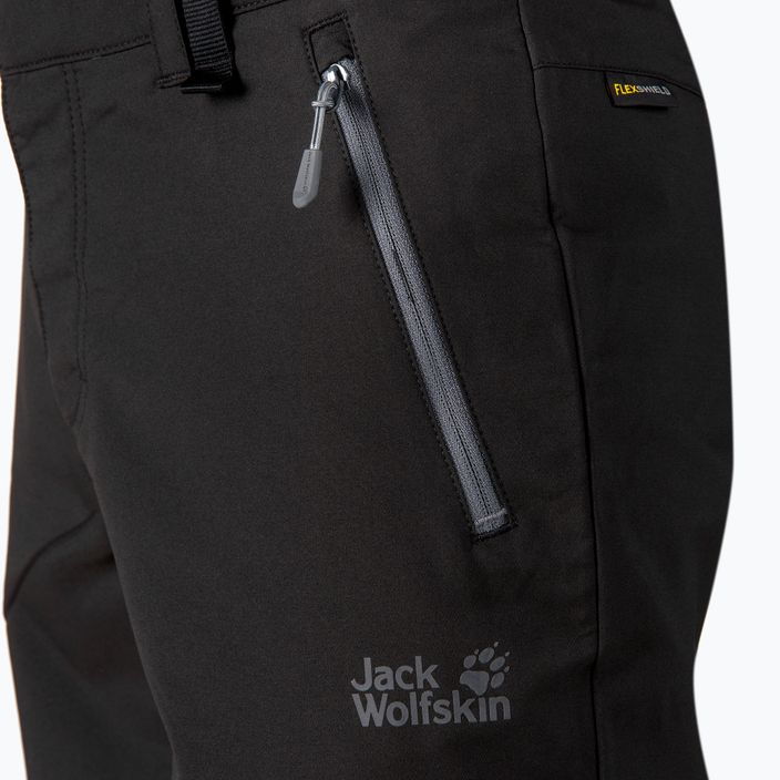 Pánské trekové kraťasy Jack Wolfskin Active Track černé 1503791_6000 4