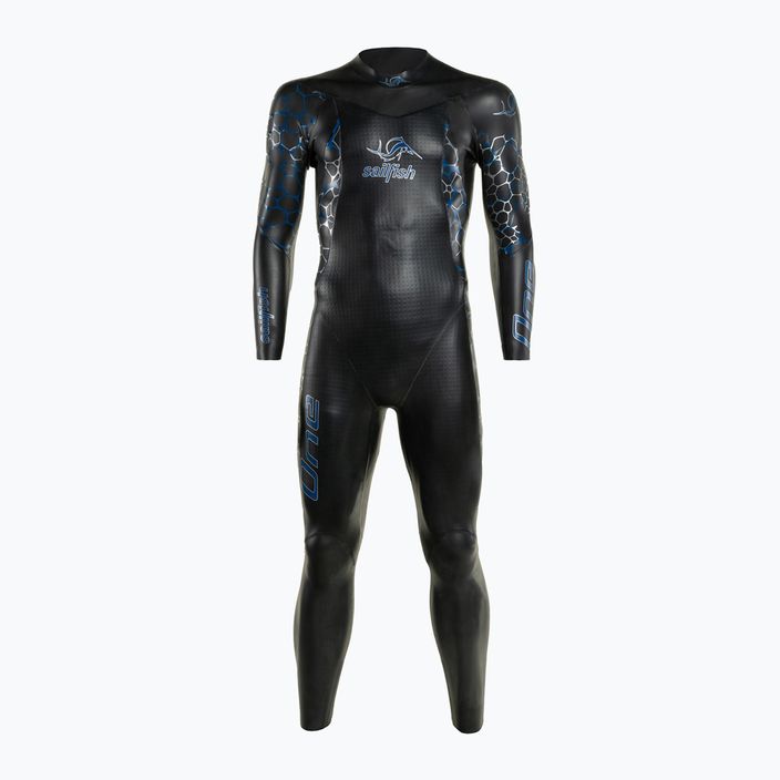 Pánský triatlonový neopren sailfish One 7 black/blue 2