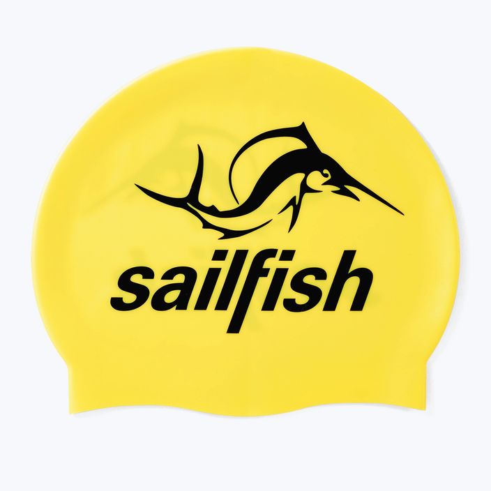 Plavecká čepice sailfish Silicone yellow 2