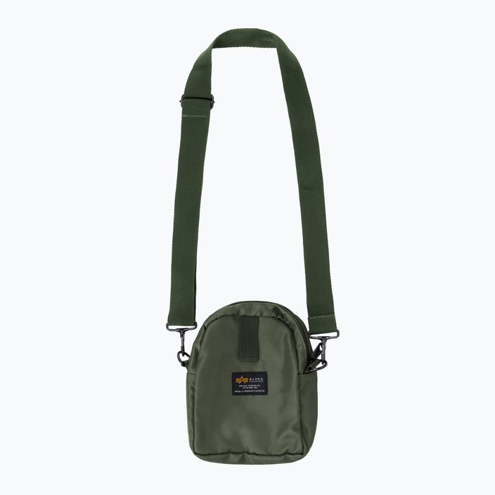 Taška přes rameno Alpha Industries Crew sage green 2