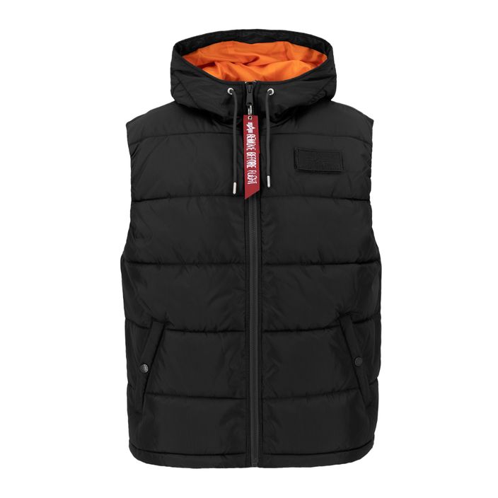 Pánská vesta Alpha Industries Hooded Puffer FD black 2