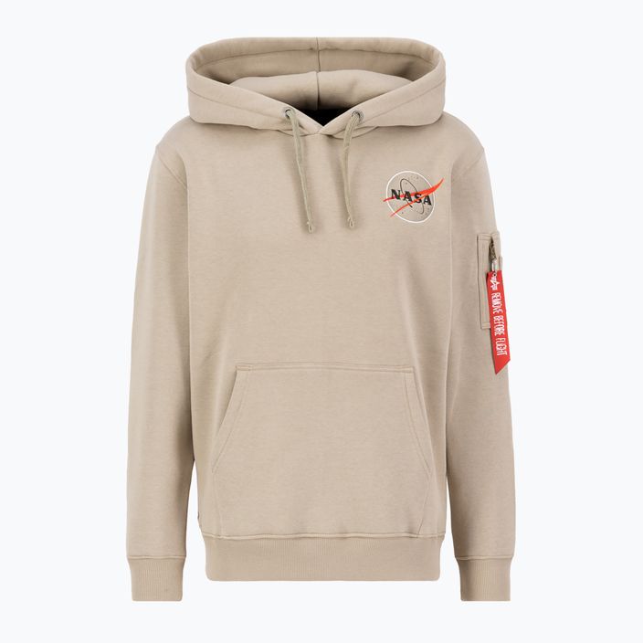 Pánská mikina Alpha Industries NASA Orbit vintage sand 