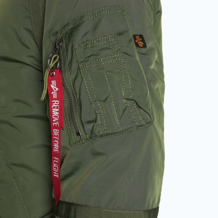 Pánská bunda  Alpha Industries B15-3 TT sage green 5