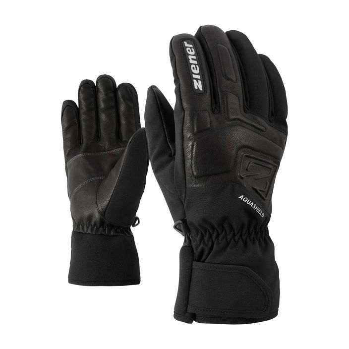 Lyžařské rukavice ZIENER Glyxus AS černé 2