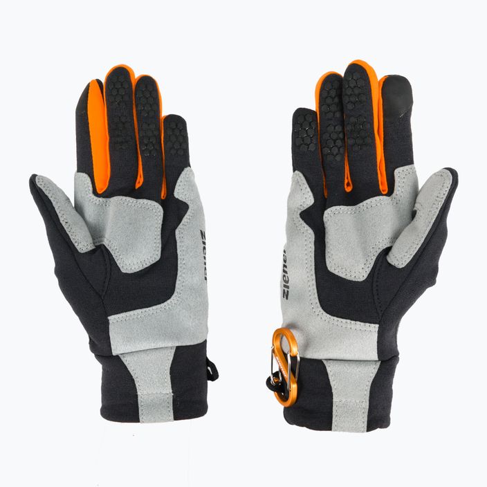 Alpinistické rukavice ZIENER Gusty Touch oranžové 801408.12418 2
