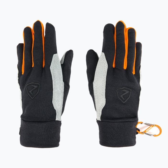 Alpinistické rukavice ZIENER Gusty Touch oranžové 801408.12418 3