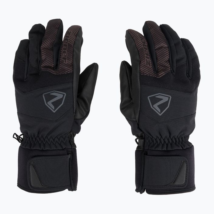 Pánské lyžařské rukavice ZIENER Ginx As Aw černé 801066.12 3