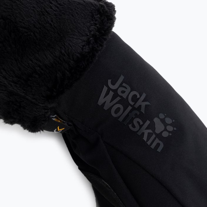 Dámské trekové rukavice Jack Wolfskin Stormlock Highloft černé 1907831_6000_004 4
