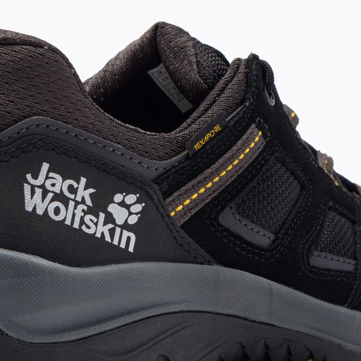 Pánská trekingová obuv Jack Wolfskin Vojo 3 Texapore černá 4042441_6055 7
