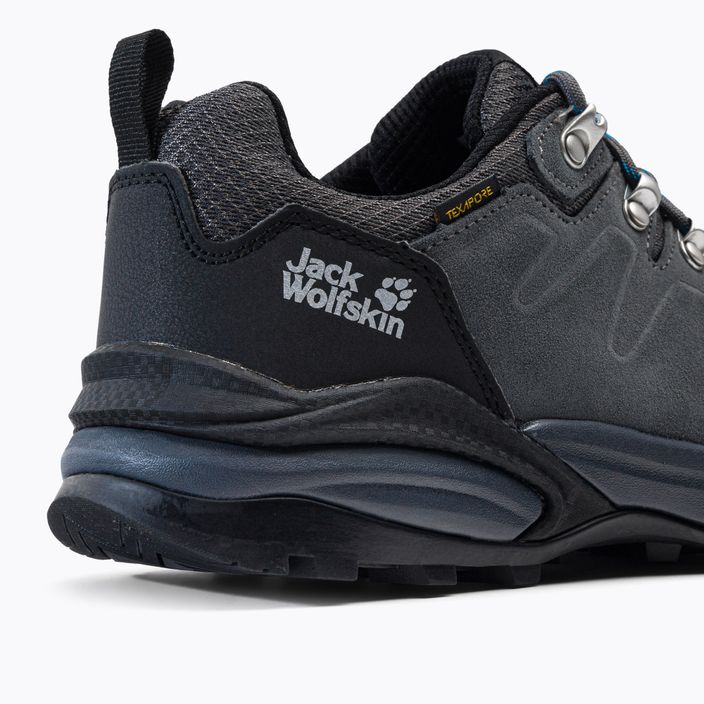 Pánská trekingová obuv Jack Wolfskin Refugio Texapore Low šedo-černá 4049851 7