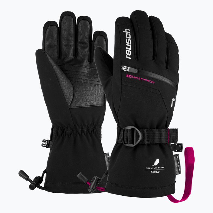 Dětské lyžařské rukavice Reusch Lando R-TEX XT černé 61/61/243/7720 7