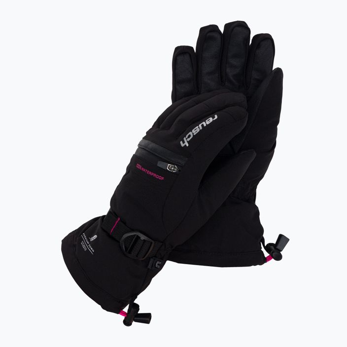 Dětské lyžařské rukavice Reusch Lando R-TEX XT černé 61/61/243/7720