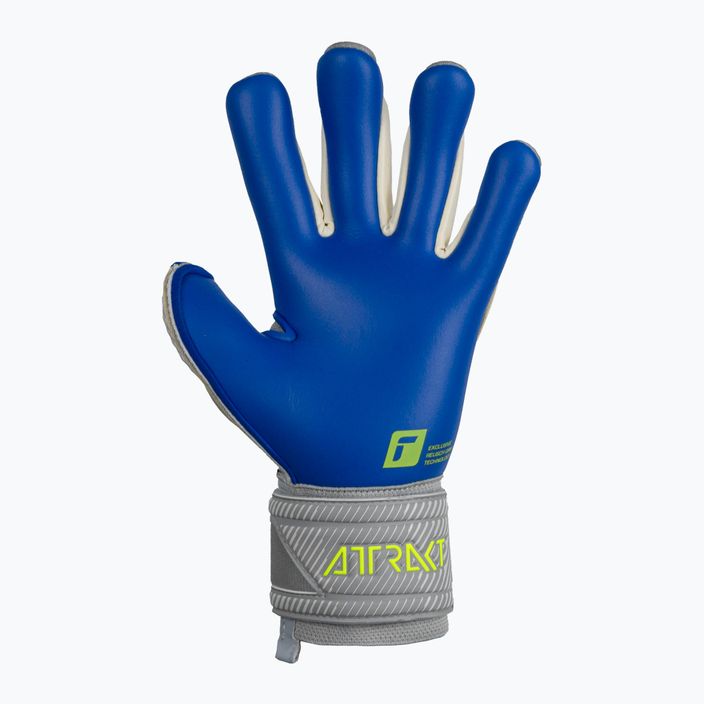 Brankářské rukavice Reusch Attrakt Gold X šedo-modré 5270945-6006 8