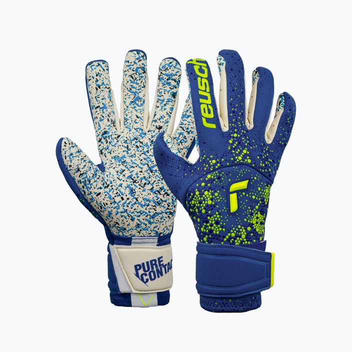 Brankářské rukavice Reusch Pure Contact Fusion 4018 modré 5270900-4018 5