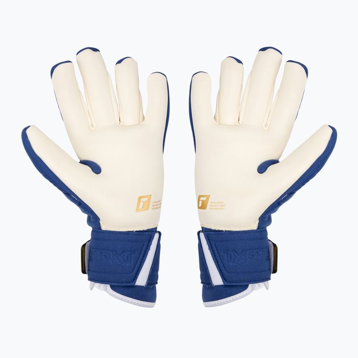 Reusch Arrow Gold X modré brankářské rukavice 5270908 2