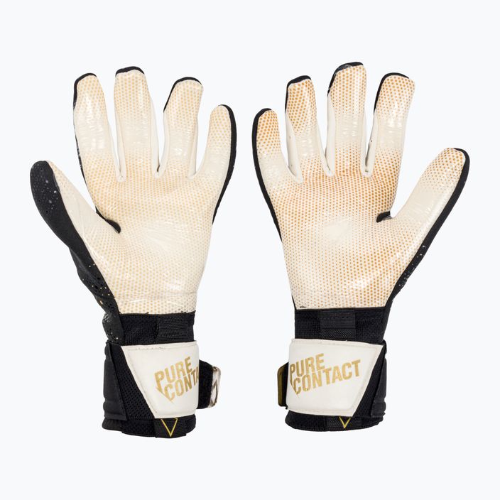 Brankářské rukavice Reusch Pure Contact Gold X GluePrint černo-zlaté 527075-7707 2