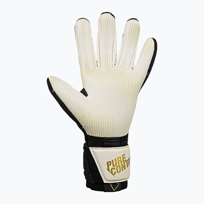 Brankářské rukavice Reusch Pure Contact Gold X GluePrint černo-zlaté 527075-7707 8