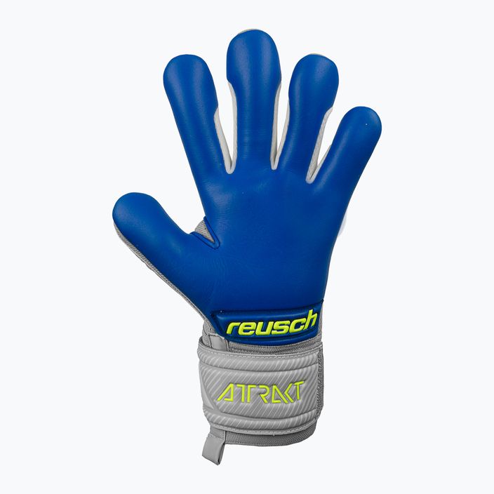 Reusch Attrakt Grip Evolution Finger Support Brankářské rukavice šedé 5270820 8