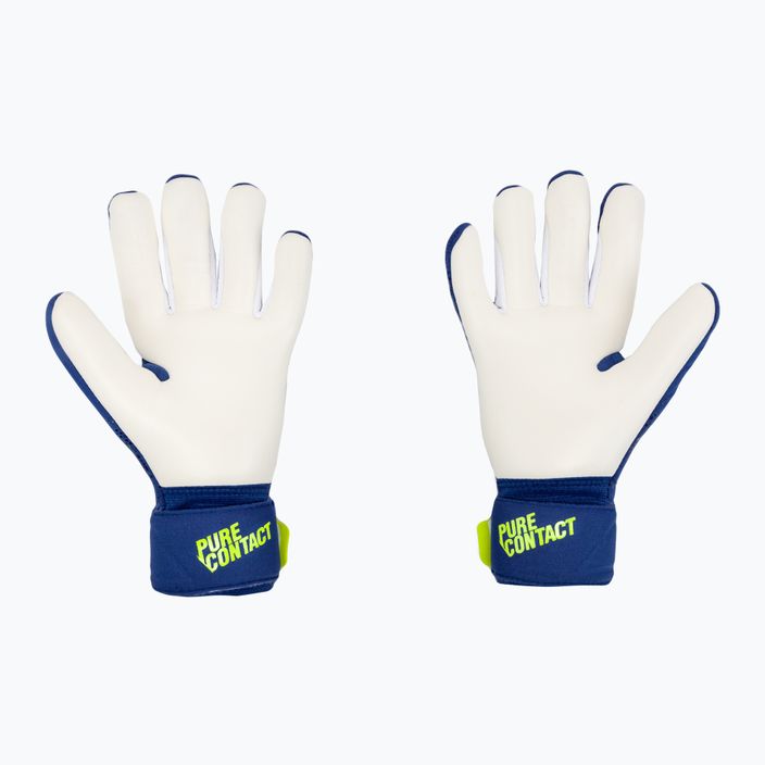Brankářské rukavice Reusch Pure Contact Silver Junior modré 5272200-4018 2