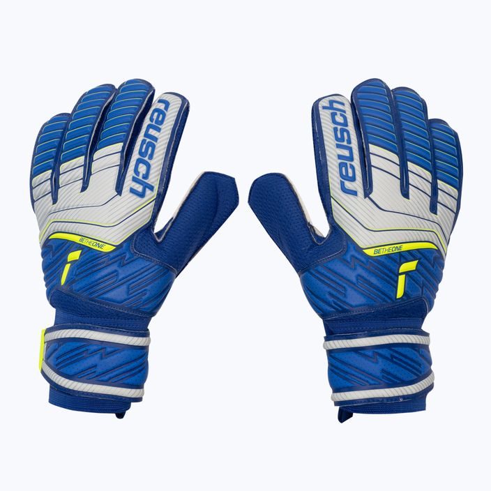Reusch Attrakt Solid modré brankářské rukavice 5270515-6036