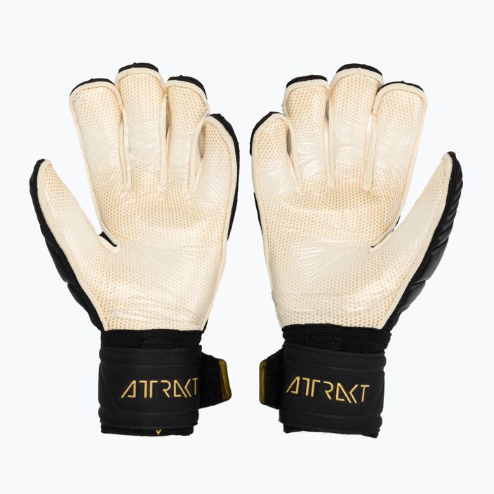 Reusch Attrakt Gold X GluePrint Ortho-Tec brankářské rukavice černé 5270970 3