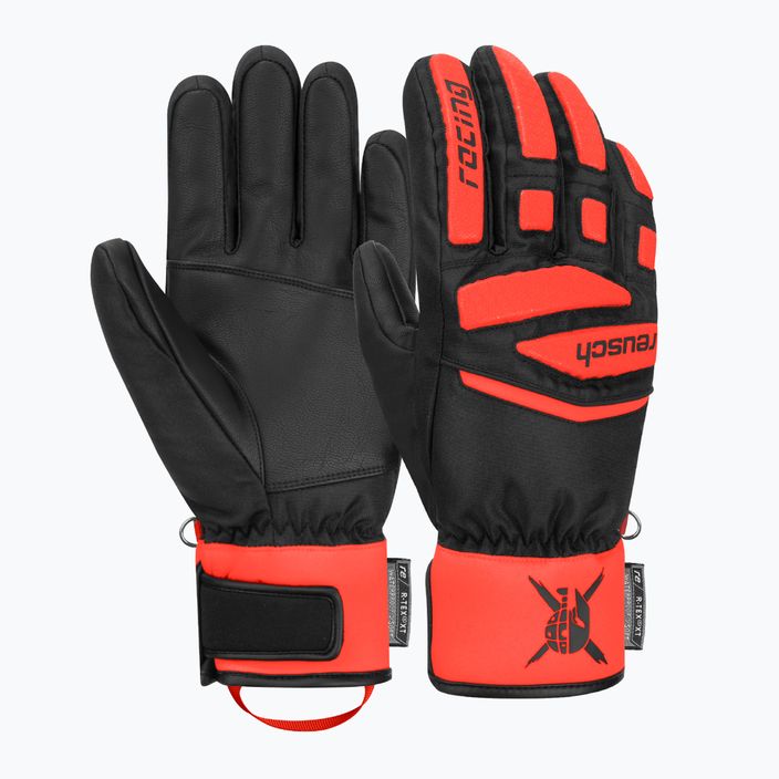 Dětské lyžařské rukavice Reusch Worldcup Warrior Prime R-Tex XT černá/červená 62/71/244 5