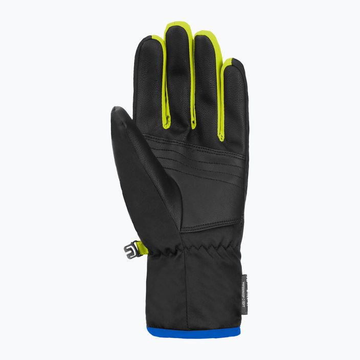 Dětské lyžařské rukavice Reusch Duke R-Tex XT black/brilliant blue/safety yellow 3