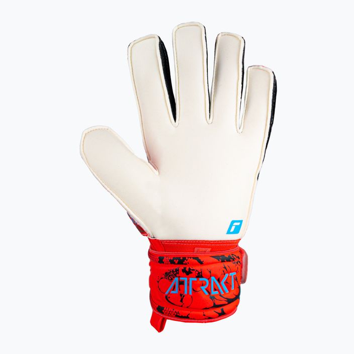 Reusch Attrakt Solid brankářské rukavice červené 5370515-3334 5