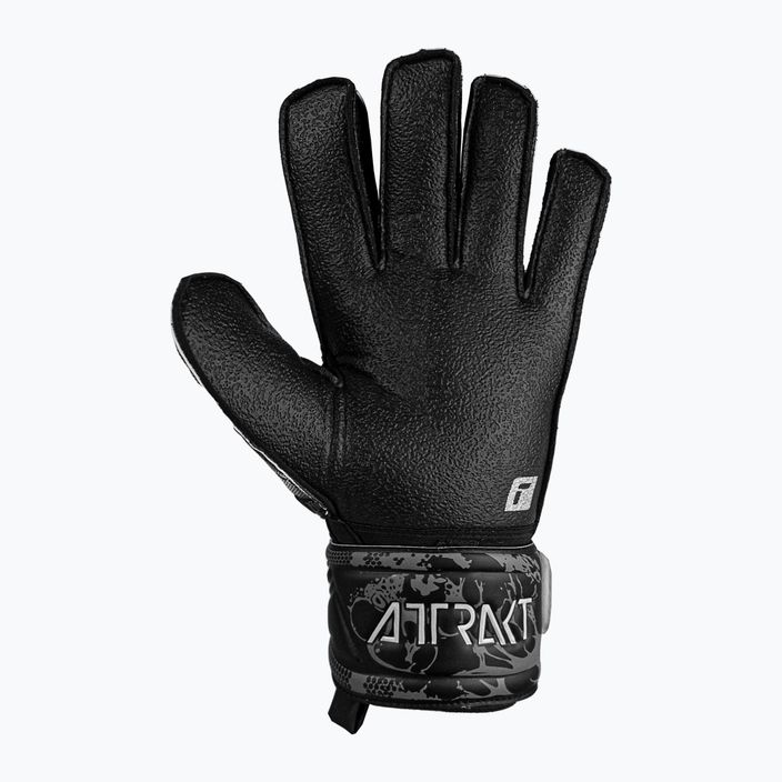 Reusch Attrakt Resist Finger Support Brankářské rukavice černé 5370610-7700 5